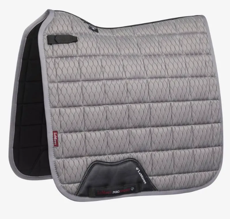 LeMieux Carbon Mesh Dressage Pad Grey
